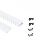 Ver imagem 1 de Perfil de Led Embutir 24mm Slim para Gesso - 2 Metros
