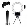 Kit Ring Light 16cm com Tripé de Mesa e Holder Smartphone - 2