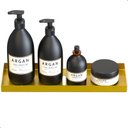 Ver imagem 2 de Porta Shampoo de Banheiro Suporte de Parede Dourado Fs Plus