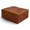 Ver imagem 1 de Puff Romy Couro Caramelo 72cm - 70025