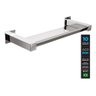 Prateleira / Porta Shampoo 50 Cm Inox - Kromus Qd0413-50 - 2