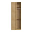 Ver imagem 2 de Guarda Roupa Infinity Modulo Canto 1 Pta 1 Cab Savana