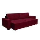 Ver imagem 3 de Sofá Dallas 2.00m Retrátil - Vinho