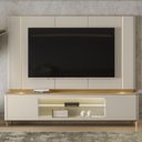 Ver imagem 7 de Painel Tv 75 Pol e Rack 239cm com Led Martan Tauari/off Flex L06 - Mpozenato