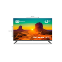 Ver imagem 2 de Smart Tv Hq 43' Polegadas Full Hd Led Android 11 Hqstv43n