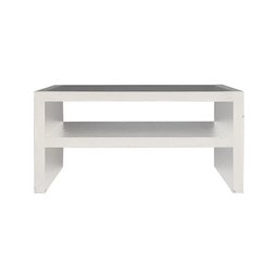 Suporte para Monitor Base de Mesa Branco Madeira - 3