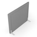 Ver imagem 5 de Cabeceira Cama Box Queen Size Alba 160cm com Frame Linho Cinza - Desk Design