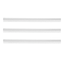 Ver imagem 1 de Kit 3 Veda Porta Rodinho 80cm - Bemprat:branco