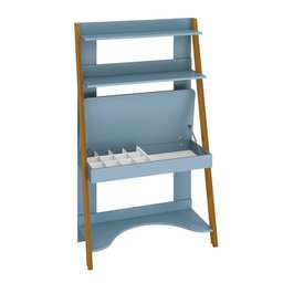 Quarto Infantil Completo com Estante Multifuncional, Cama e Mesa de Apoio - Simba - 4 Quarto Infantil Completo com Estante Multifuncional, Cama e Mesa de Apoio - Simba - 4