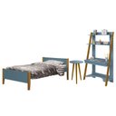 Ver imagem 2 de Quarto Infantil Completo com Estante Multifuncional, Cama e Mesa de Apoio - Simba