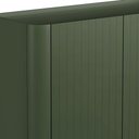 Ver mais imagens de Buffet Sala de Jantar 2 Portas Brise 1 Gaveta Pés Industrial Preto Naim I03 Musgo - Lyam