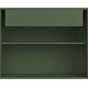Ver imagem 6 de Buffet Sala de Jantar 2 Portas Brise 1 Gaveta Pés Industrial Preto Naim I03 Musgo - Lyam