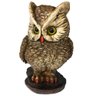Coruja Soberana na Rocha Decorativa - Inteligência e Sabedoria - 1