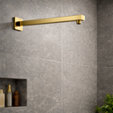 Ver imagem 4 de Braço para Ducha Chuveiro de Parede Gás Solar Banheiro Piscina Dourado Brilhante Metal Premium Luxo
