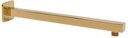 Ver imagem 1 de Braço para Ducha Chuveiro de Parede Gás Solar Banheiro Piscina Dourado Brilhante Metal Premium Luxo