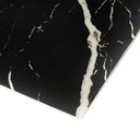 Ver imagem 3 de Placa Decorativa Papel de Parede Marmorizada Preta 30x60cm