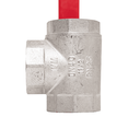 Ver imagem 7 de Válvula Esfera 3 Vias em L 1.1/2 Alavanca Fêmea X Fêmea X Fêmea Latão Forjado Niquelado Ivm Italy