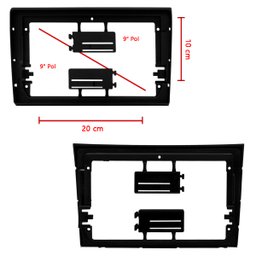 Moldura Painel Central 9 Polegadas Fiat Bravo 2011 À 2016 Preto Fosco Novum Expex Epx9ft014 Som - 2 Moldura Painel Central 9 Polegadas Fiat Bravo 2011 À 2016 Preto Fosco Novum Expex Epx9ft014 Som - 2
