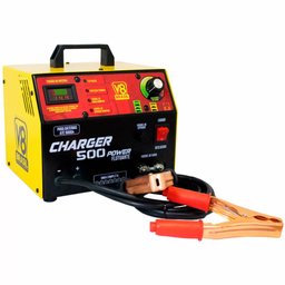 Carregador de Bateria 50A 60Hz V8 500 Power 220V - 20177 V8 Brasil - 1 Carregador de Bateria 50A 60Hz V8 500 Power 220V - 20177 V8 Brasil - 1