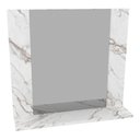 Ver imagem 4 de Espelheira para Banheiro Bn3610 Marmore Branco