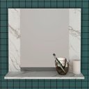 Ver imagem 5 de Espelheira para Banheiro Bn3610 Marmore Branco