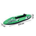 Ver imagem 2 de Caiaque Inflável Individual com Remo e Bomba de Ar Importway Iwci-001 Pathfinder