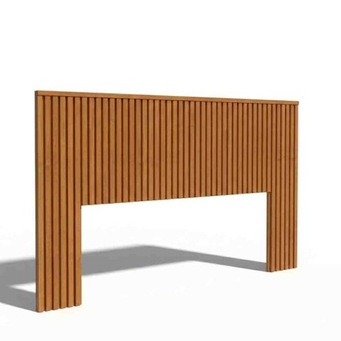 Cabeceira Cama de Casal Queen/king Sonhar Ripada Cinamomo 195 Cm
