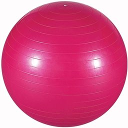 Bola de Pilates Yoga Funcional Lorben com Bomba Suporta até 150 Kg Rosa - 2