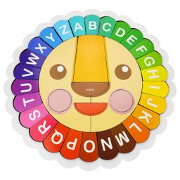 Alfabeto Móvel Completo Maiúsculo Minúsculo Leãozinho Babebi - 5
