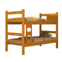Ver imagem 3 de Cama Beliche Aurora Modular 2 em 1 Desmontável Minimalista:naturale