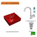 Ver imagem 3 de Kit Cuba Q39 Torneira C50 Válvula 1 Polegada Abs Compace