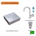 Ver imagem 3 de Kit Cuba Q39 Torneira C50 Válvula 1 Polegada Abs Compace