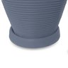 Prato Base Redondo de Polietileno para Vaso de Planta 24 Cm - 3
