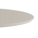 Ver imagem 6 de Mesa de Jantar Redonda Madeira com Vidro Orion - Off White/imbuia:150cm