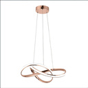 Ver imagem 2 de Lustre Luxo Pendente Moderno 45w Luz 3em1 Bivolt Lumier