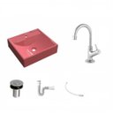 Ver imagem 2 de Kit Cuba Q39 com Torneira 1198 Metal e Válvula Click 1"b + Sifão Pvc e Flexível Compace