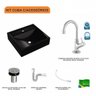 Kit Cuba Q39 com Torneira 1198 Metal e Válvula Click 1"b + Sifão Pvc e Flexível Compace - 3
