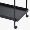 Carrinho Bar Cha Churrasco Adega Gourmet Aparador Industrial Boulevard - Preto - 5