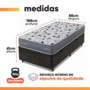 Ver imagem 3 de Cama Box Baú Solteiro Double Face AG65 Eclipse 88x188x61cm Herval - Suporta até 150kg