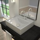 Ver imagem 1 de Kit Cuba Q39 com Torneira 1198 Metal e Válvula Click 1 1/2" Sifão Pvc e Flexível Compace