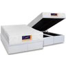 Cama Box Baú King: Colchão Espuma D33 Castor Vitagel Hr Visco Gel Convencional + Base Crc Courano - 1