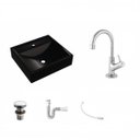 Ver imagem 2 de Kit Cuba Q39 com Torneira 1198 Metal e Válvula Click 1 Pol. 1/2 Sifão Pvc e Flexivel