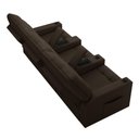 Ver imagem 2 de Poltrona do Papai Reclinável Cinema 3 Lugares Manual Baú Usb Haifa F05 Facto Marrom - Lyam Decor