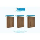 Ver imagem 2 de Guarda Roupa 4 Portas 2ESP Pé Buriti S. Andirá Jat