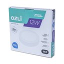 Ver imagem 4 de Plafon Led Sobrepor 12w Redondo 6500k Branco Frio Bivolt - Unidade