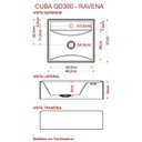 Ver imagem 6 de Kit Cuba Q39 com Torneira 1198 Metal e Válvula 1 Pol.