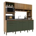 Ver imagem 4 de Cozinha 7 Portas e 1 Gaveta Co1516 Ipe Arbo Decibal Ipê|arbo