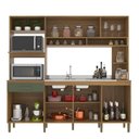Ver imagem 3 de Cozinha 7 Portas e 1 Gaveta Co1516 Ipe Arbo Decibal Ipê|arbo
