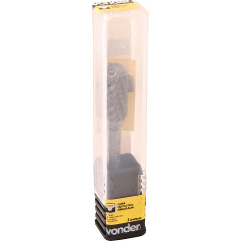 Lima rotativa vídea abaulada 12x25mm haste 6mm lc012 Vonder
