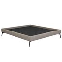 Ver imagem 3 de Base Bi Partida Slim Queen em Linho sem Cabeceira Skybox Cor Bege